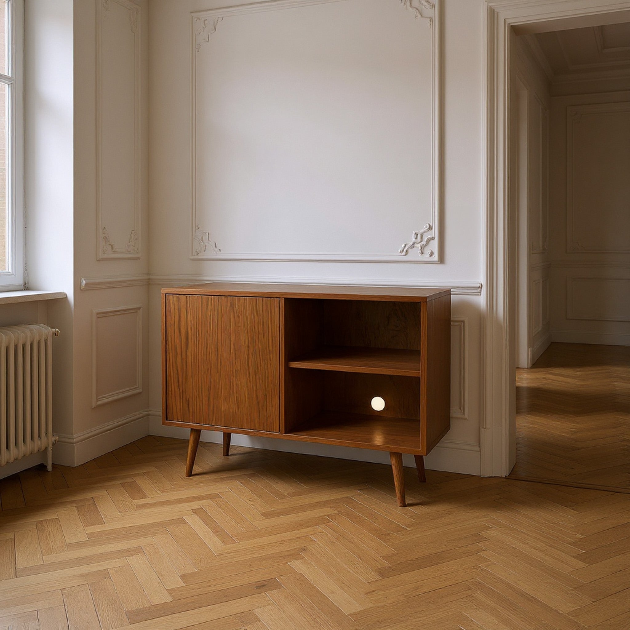 Credenza TV MINI BROWN HIGH
