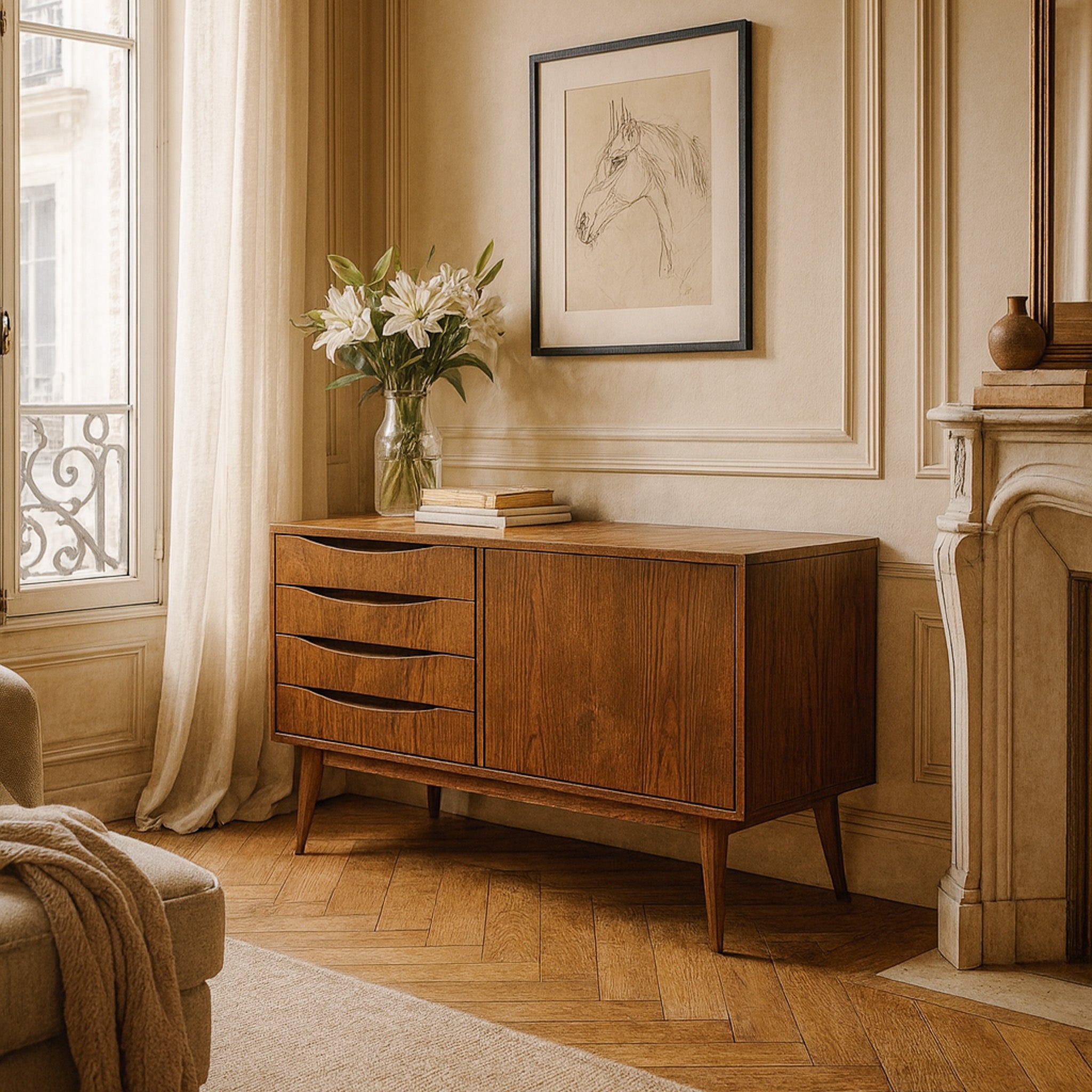 Credenza CLASSY BROWN MINI