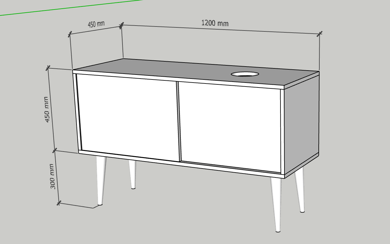 Mobile bagno MOCA - CUSTOM