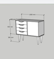 Credenza CLASSY BROWN MINI