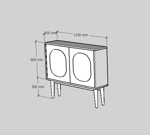 Credenza LUNA - CUSTOM #1