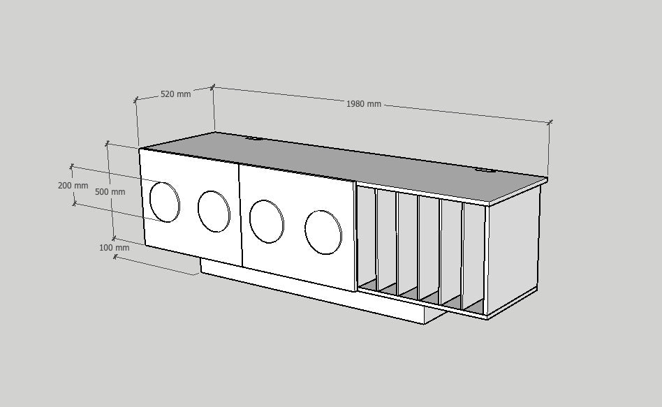 Credenza KOLMA - CUSTOM #2