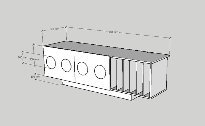 Credenza KOLMA - CUSTOM #2