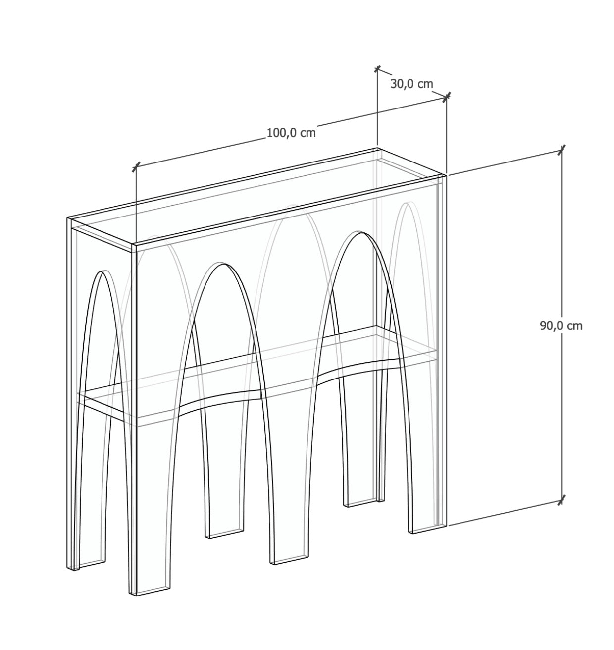 VIRGO Console Table - CUSTOM
