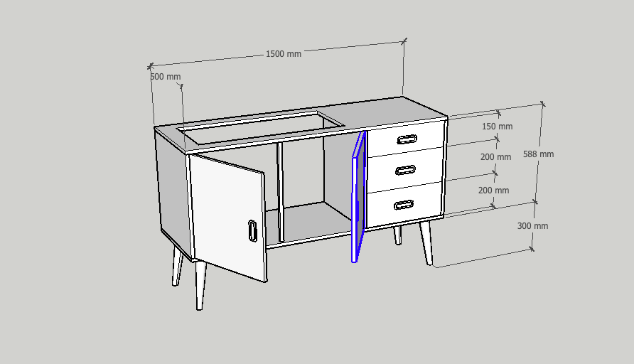 Credenza RIDO  - CUSTOM #6