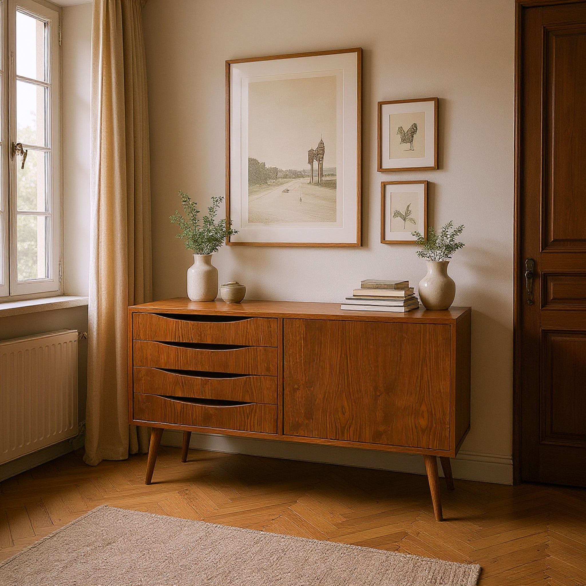 CLASSY BROWN MINI Sideboard